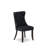 7 Piece Kitchen Table Set Includes a Rectangle Rustic Wood Dining Table and 6 Polyester Fabric Upholstered Chairs, 36x60 Inch, Distressed Jacobean-124328892-124328893