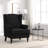 Upholsterd Wingback Armchair-1261615280