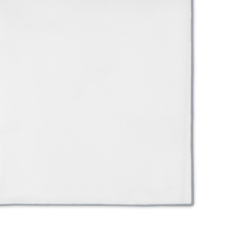 Ensemble de serviettes 6 pièces Arlo, 22 po x 22 po, Blanc / Opale
