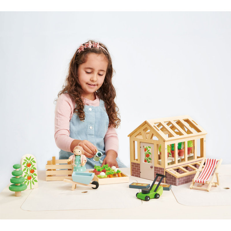 Greenhouse and Garden Dollhouse Furniture