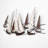 Decorative Metal Wall Accessory, Hand-Painted, 48.4 x 20.5 inches | 100% Metal, Thickness: 0.06 inches | Lightweight at 5.1 lbs, Easy Wall Mount Design | Unique Color Variations for Stylish Home Decor