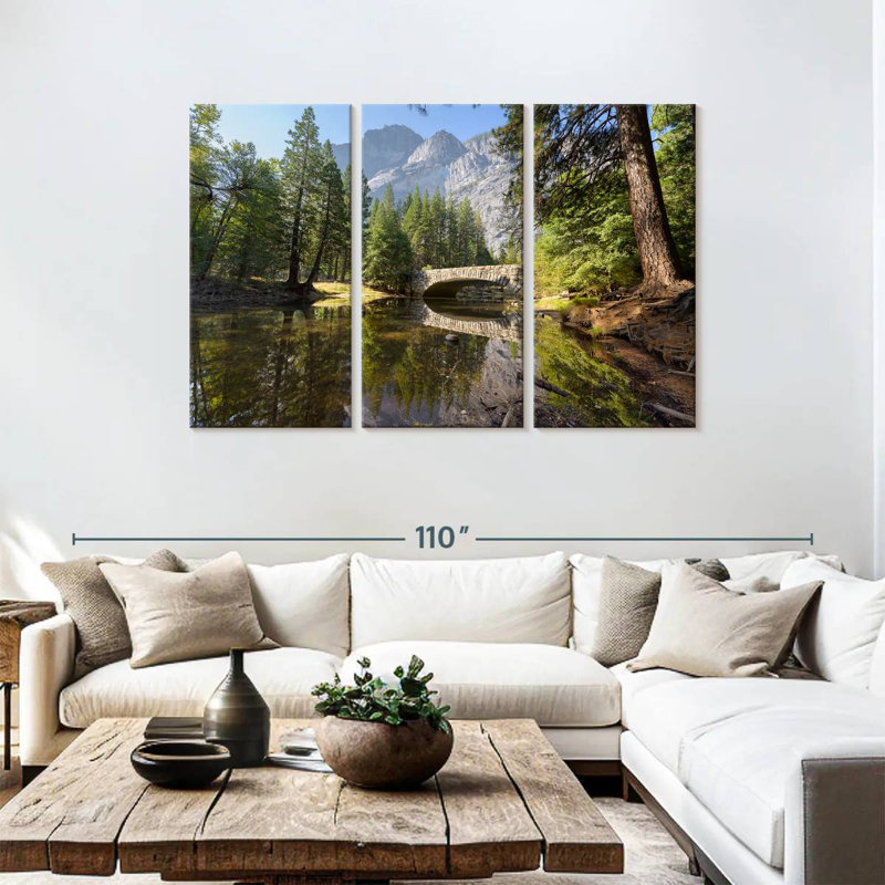 Pont de pierre Lilie Yosemite, H 48 po x l 74 po