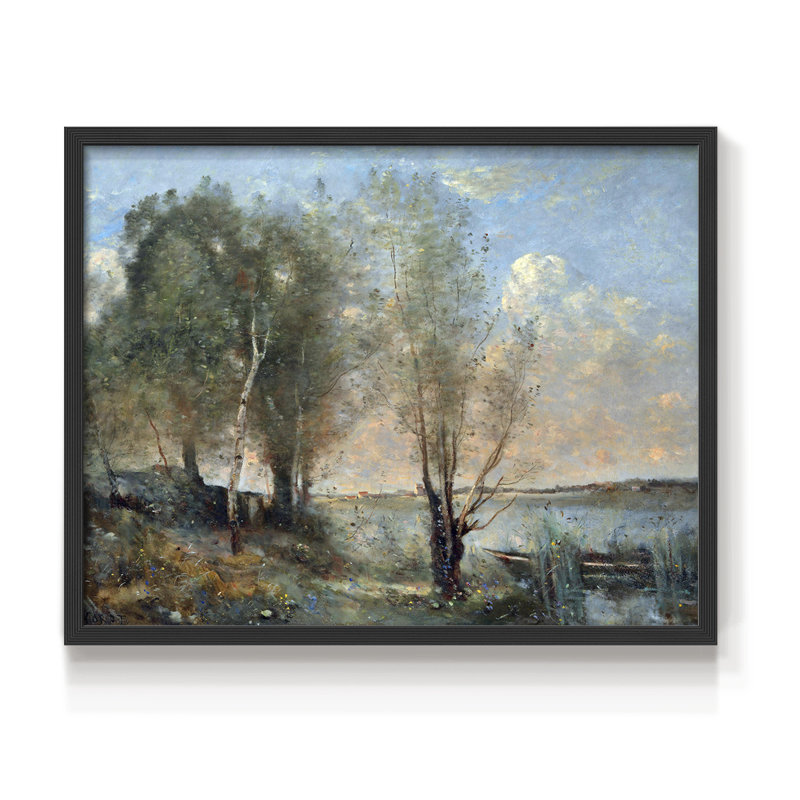 Among the Reeds -Framed Print - Restickable