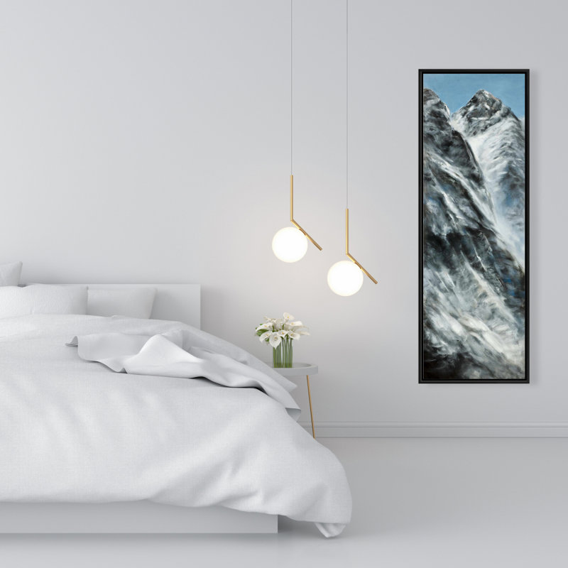 "Montagnes du mur du Lhotse sur le côté du Népal" sur toile
