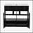 Solid Wood Frame Bathroom Storage Cabinet-1466384062