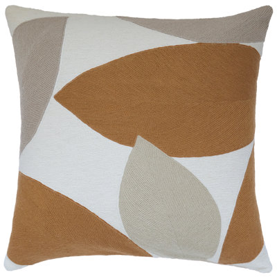 Spring Hand-Embroidered Chain Stitch Pillow