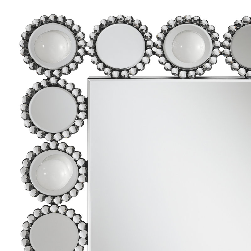 Miroir de plancher DEL Jennavieve