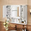 Pharmacie murale de salle de bain 35 po x 28 po-588505982