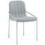 Chailee 48cm H Velvet Upholstered Metal Armchair