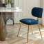 Chaise d'appoint rembourrée en coton Jahking-353596704