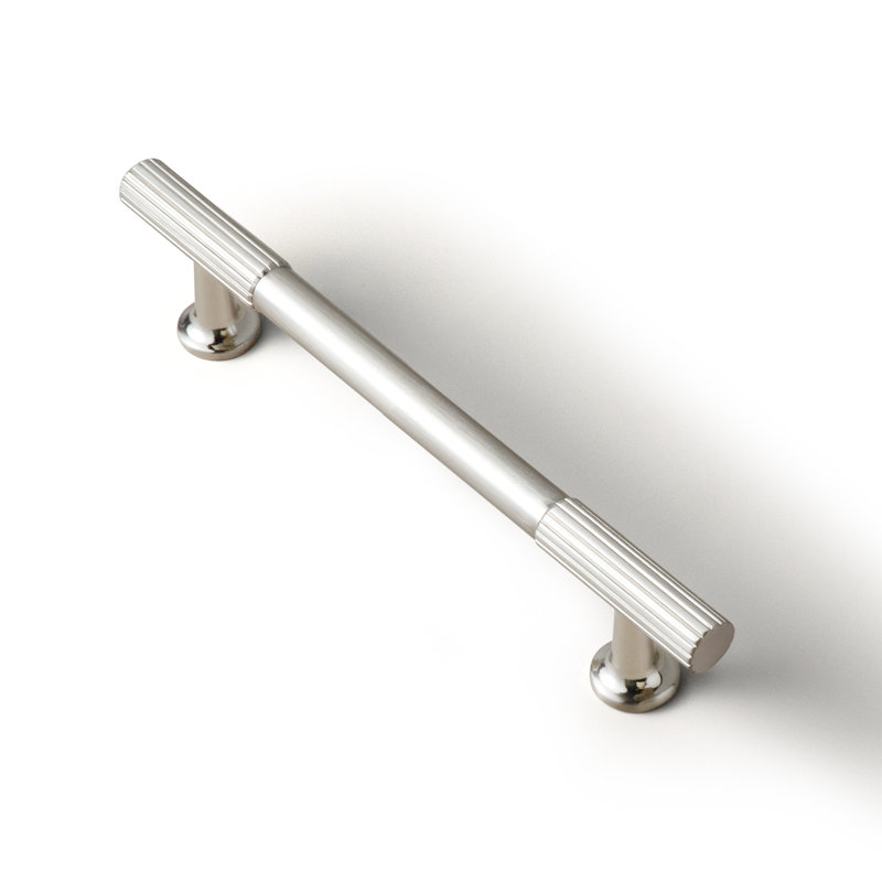 Ensemble de poignées de barre / poignée, Nickel satiné, 5"