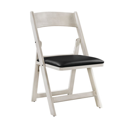 Chaise pliante empilable en vinyle Red Barrel Studio® Dritana par RAM Game Room