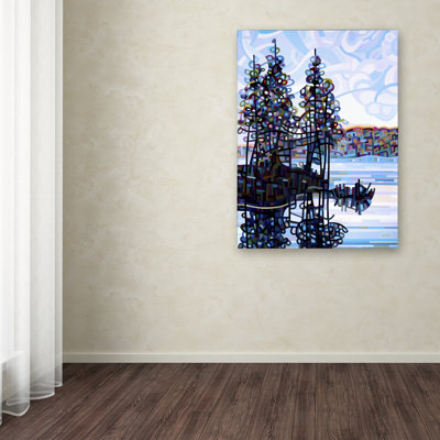 Haliburton Morning par Mandy Budan - reproduction d'art graphique sur toile