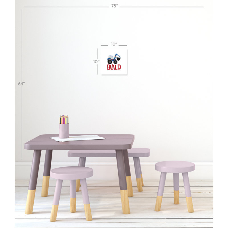 Impression sur papier Blu Build, H 10 po x l 10 po x P 1 po
