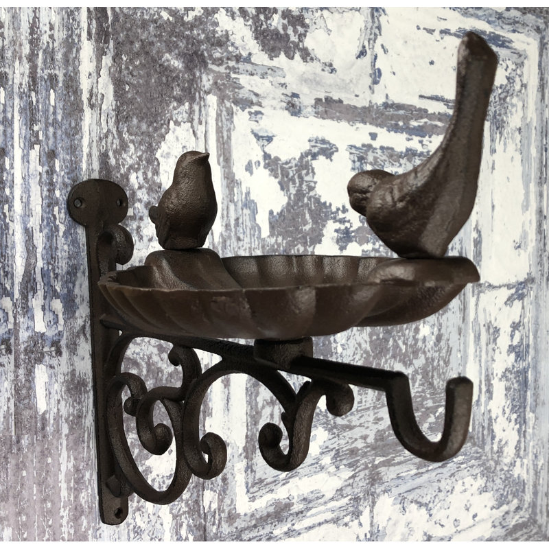 Gjallar Metal Freestanding Decorative Bird Feeder
