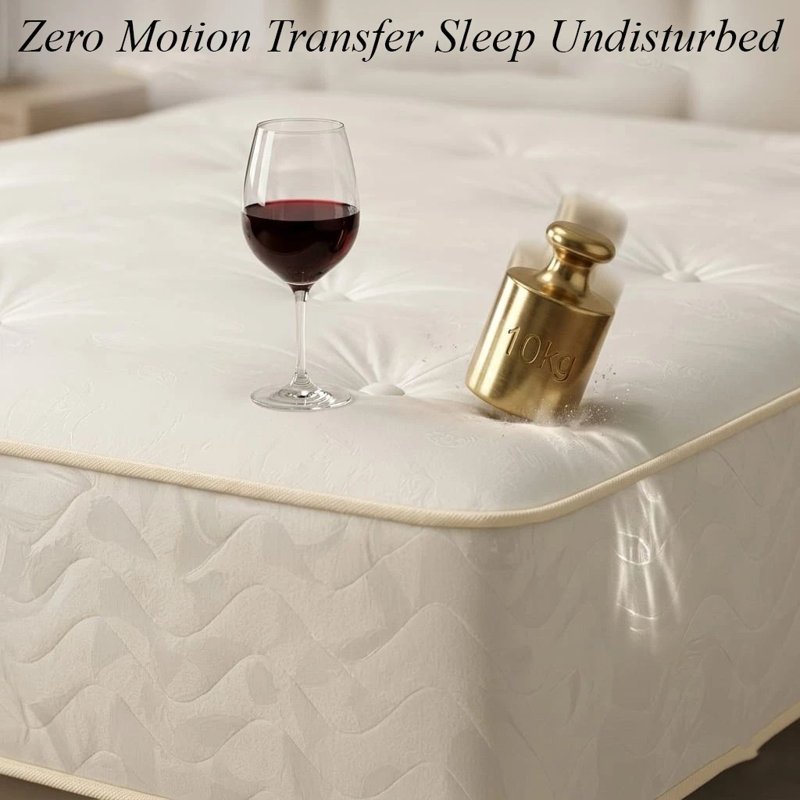 Premium Memory Foam Mattress Spring Orthopaedic Mattress, Single 3FT