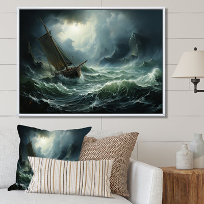 Stormy Seas Beauty III - Storms Wall Art
