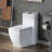 Dual-Flush Elongated One-Piece Toilet-58713036
