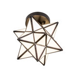 1 - Light Semi Flush Mount