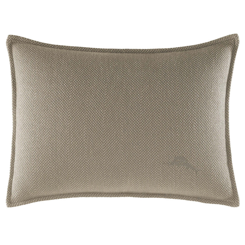 Gray Cotton Reversible Queen Comforter Set with Shams
