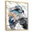 Tête d'aigle avec œil brillant - peinture sur toile-67235970-67235973