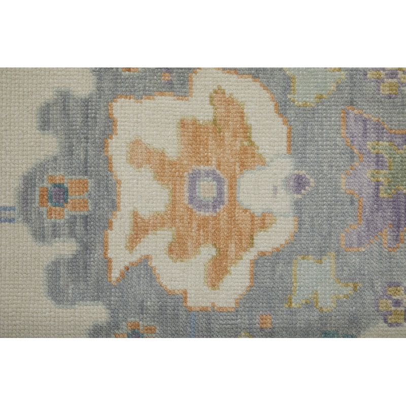 Karina Wool Floral Area Rug, Rectangle 2' x 3'