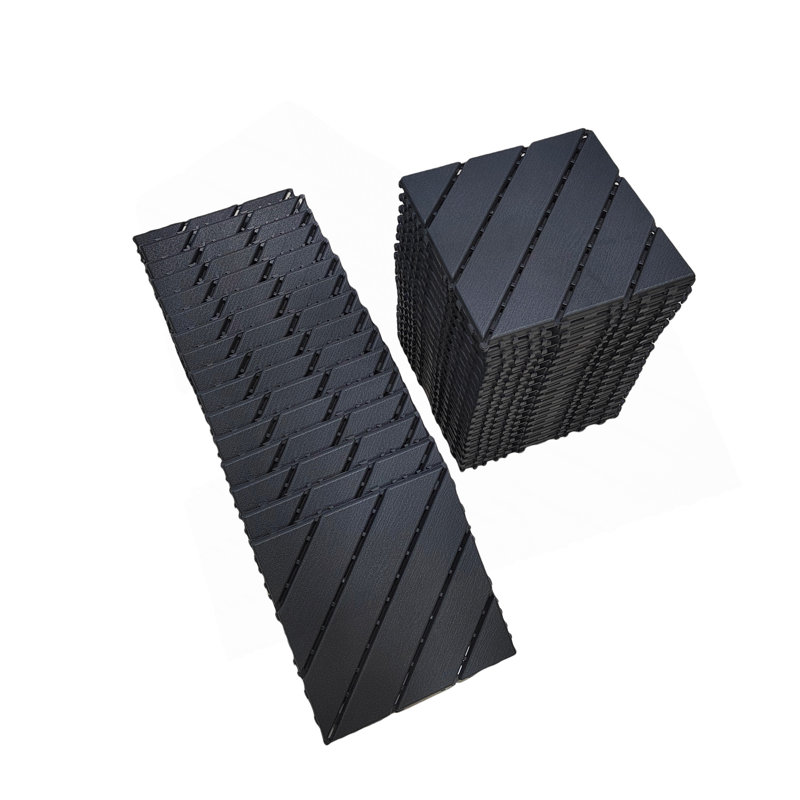 Carreaux de terrasse en plastique emboîtables