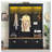 Elegant APP Controlled LED Light Hall Tree with 9 Hooks, Roman Column Design Natural Storage Bench with 3 Large Cabinets-838478348