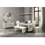 Finition naturelle en queue d'aronde anglaise avec base de socle 1 pièce Modern Farmhouse Design