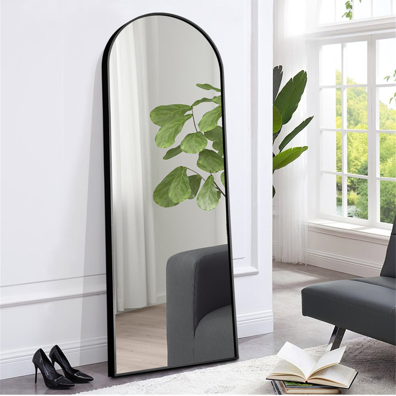 Miroir pleine grandeur Calliegh, Noir, 71 po x 31 po