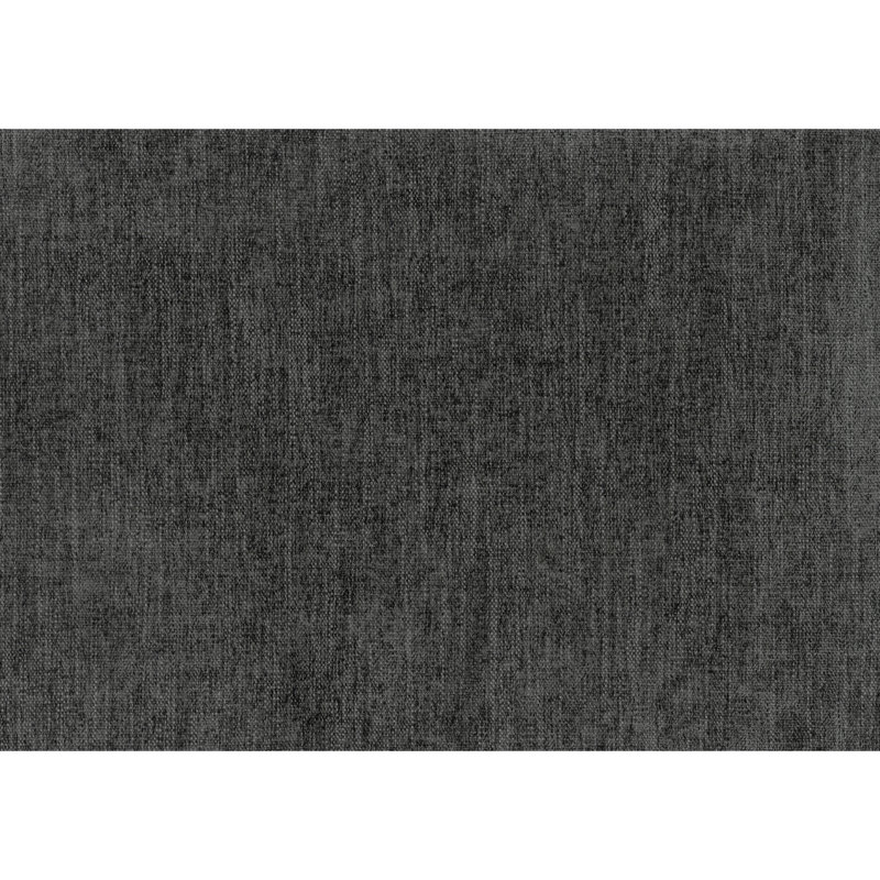 Fauteuil à dossier gris, siège en mousse et pieds en bois massif