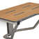 32" x 22.5” Teak Reversible Folding Transfer Tub/Shower Seat