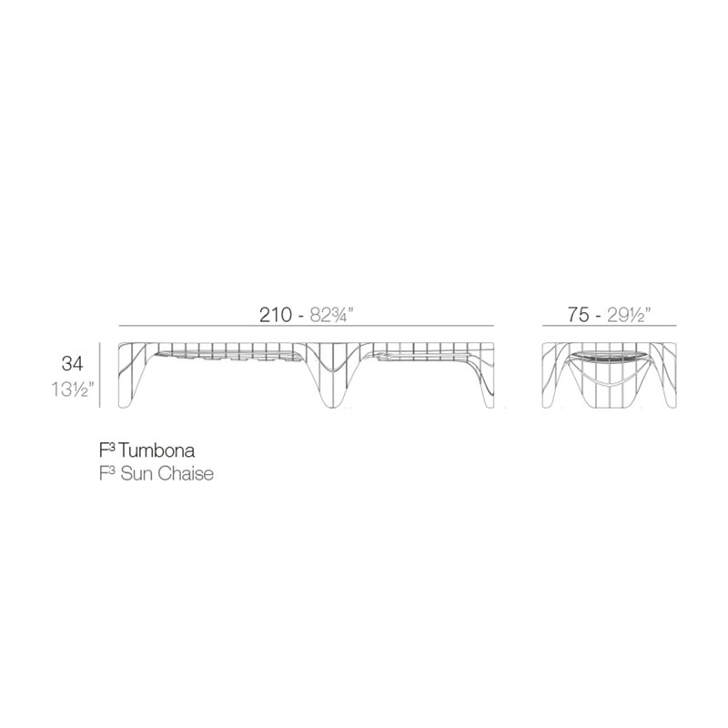 Outdoor Chaise Lounge, Steel