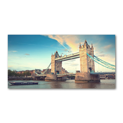 Tower Bridge London - No Frame Print on Canvas