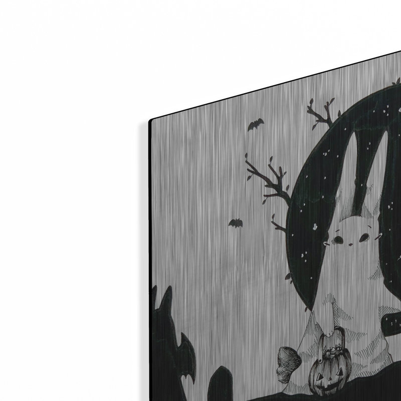«Ghost Sœurs» par Avery Multère, «Ghost Sœurs» par Avery Multrier, H 12 po x l 16 po