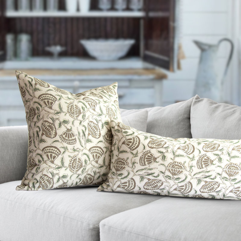 Housse de coussin Bodhi, Carré 22 po, Bodhi Beige