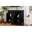 Armoire de salle de bain 36 po avec lavabo. Moderne et pratique. 2 portes, tiroirs de rangement. Lavabo en céramique noire. Vaste espace
