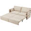 2 Seater Fabric Sofa Bed-1050032643