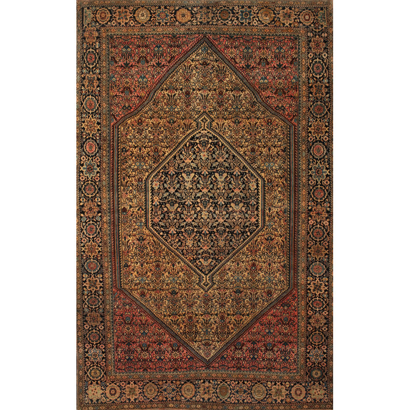 Oriental Indoor Rug, Rectangle 4' x 6'