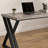 Heavy-Duty Computer Desk, 55" Simple Study Desk Writing Table