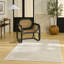 Tapis taupe moderne Ebern Designs Reimann-242697573