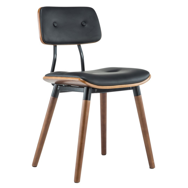 Gerhart Upholstered Dining Chair, Black