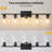Middlewich 5 - Light Dimmable Vanity Light Mirror Headlights-636854150
