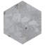 Recycle Hex 8.5" x 10" Porcelain Stone Look Wall & Floor Tile