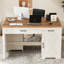 Bureau d'ordinateur avec tiroirs Farmhouse-1635142769