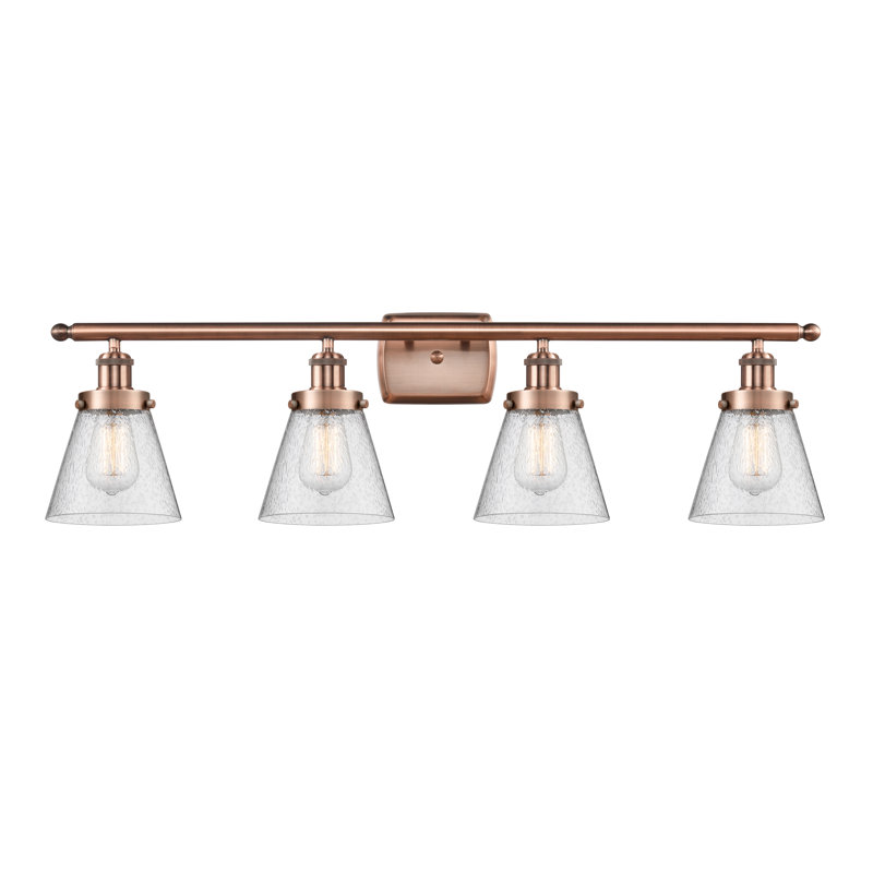 Harlean 4 - Light Vanity Light, Antique Copper, No Bulb Included