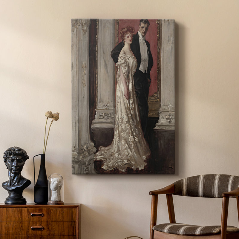 Impression rétro de portrait XC III - galerie Cavas sur mesure, H 48 po x l 32 po