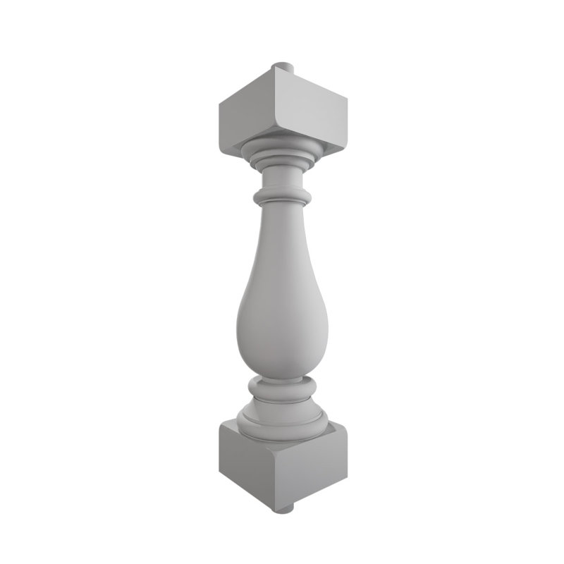 Balustre Fiberthane 700 Series, apprêté en usine, H 20 po x l 5 po x P 5 po