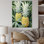 Doux ananas juteux délice IV sur toile
