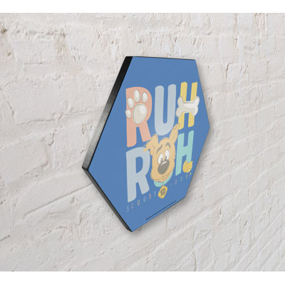 Scooby-Doo (RUH ROH) Knexagon Wood Print